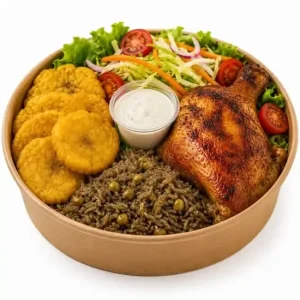 Bowl Cuisse de Poulet + Riz Djondjon