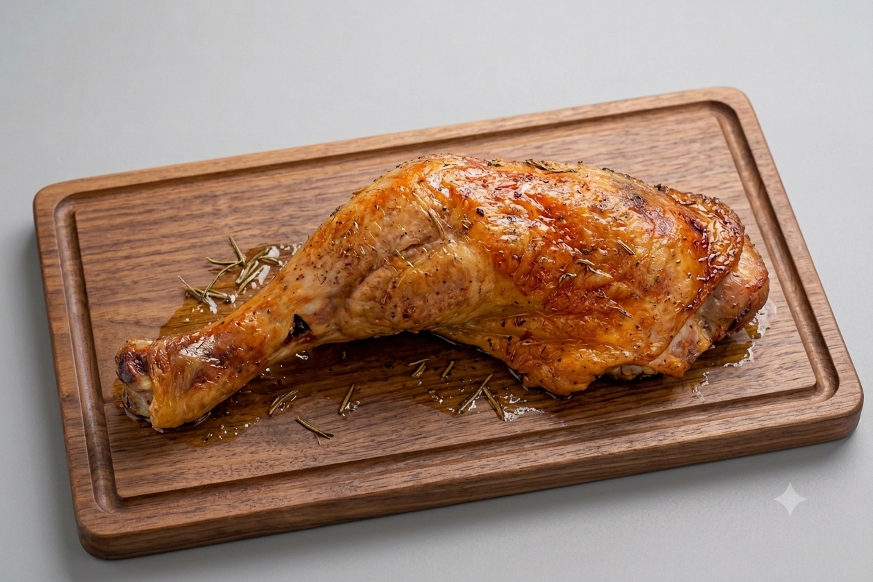Mega cuisse de poulet frit à l'haitienne