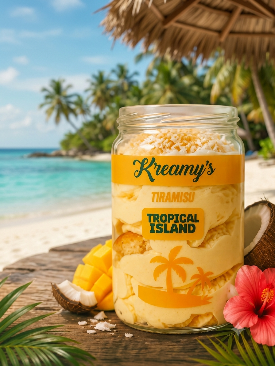 Tiramisu Tropical Mangue & Coco